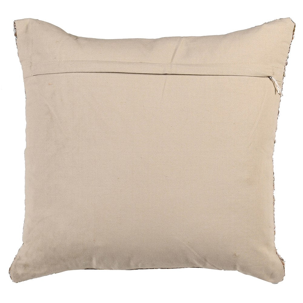 Tierra natural cotton 50 x 50cm cushion in brown
